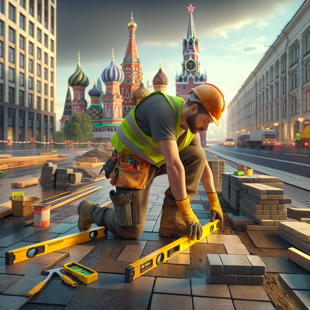 Ошибки при укладке тротуарной плитки в Москве и как их избежать