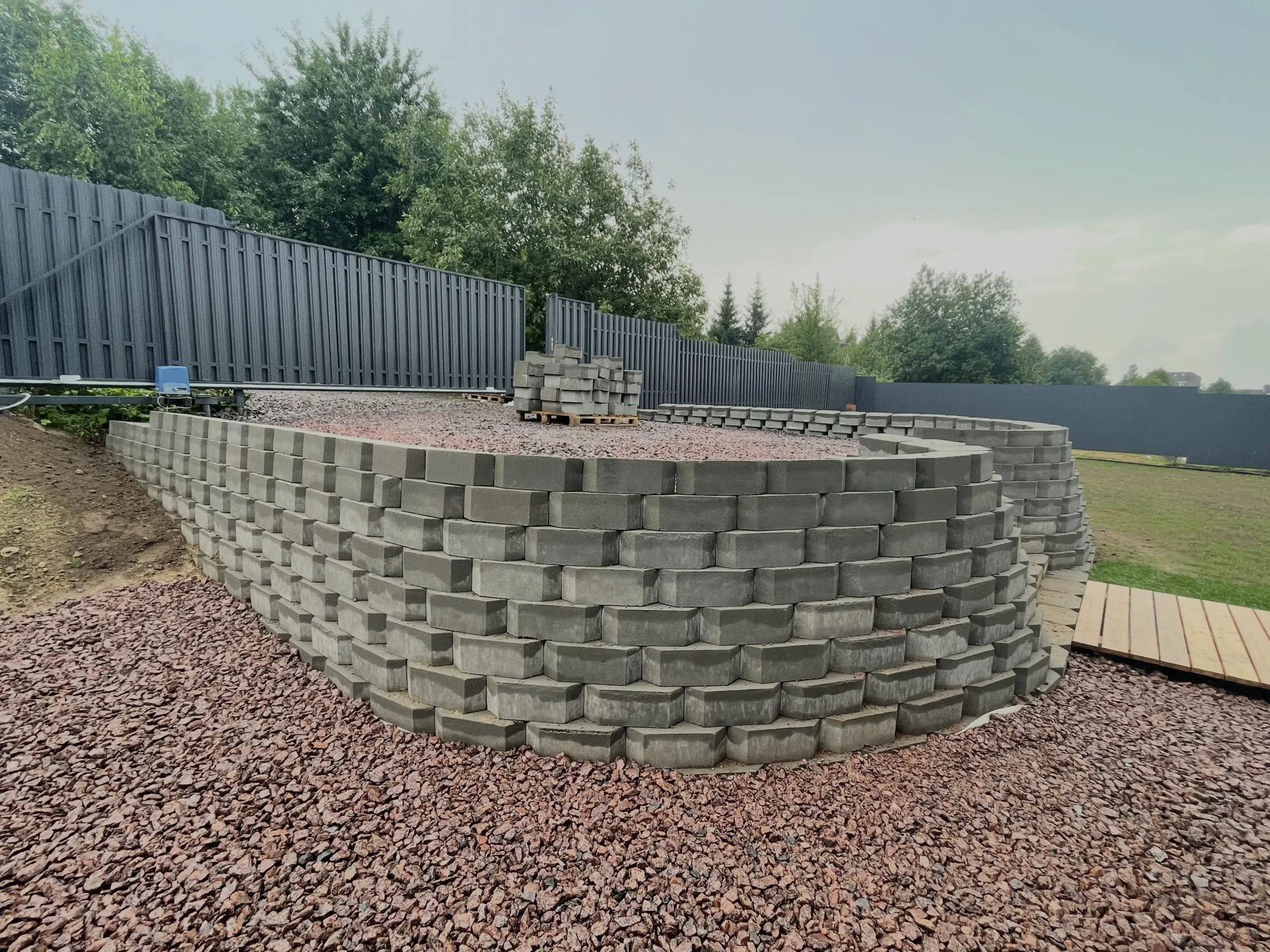 Подпорные блоки Мск